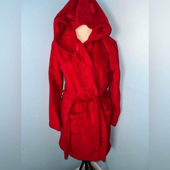 Victoria's Secret | Intimates & Sleepwear | Red Victorias Secret Robe ...